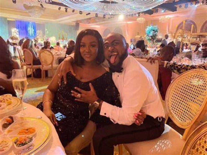 Davido grabs 'his possession' in photo from his brother’s Dubai wedding