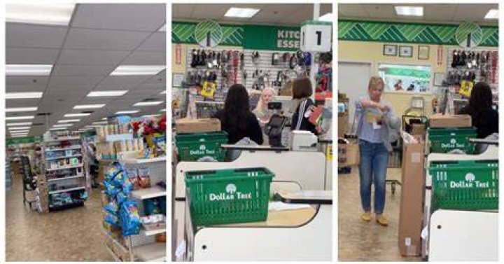 Dollar Tree Customer Stepped in as Cashier, Rings People Up