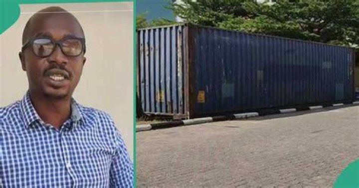 Man Transforms 40 Feet Shipping Container into Beautiful Office Apartments, Spends N5.8 Million