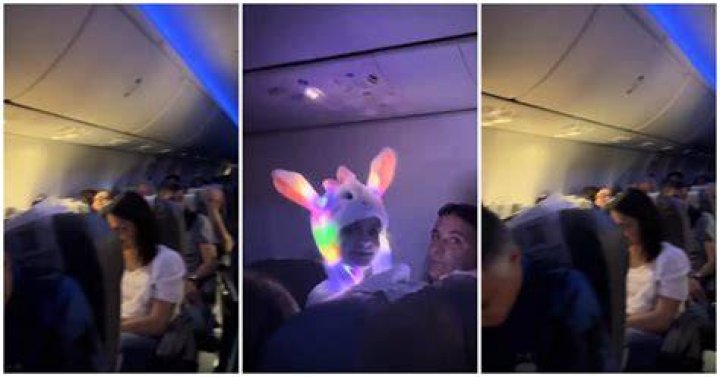 “My Migraine Could Never”: A Kid’s Strobe Light Hat Interrupts Passengers’ Rest on a Flight