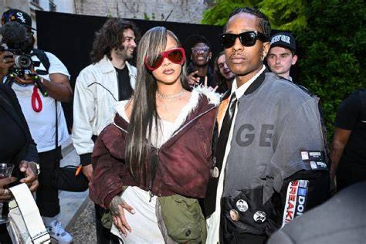 Rihanna and A$AP Rocky attend Marvel Studios' 'Black Panther 2: Wakanda Forever' Premiere at Dolby Theatre