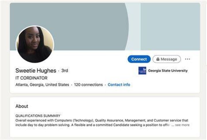 sweetie hughes linkedin
