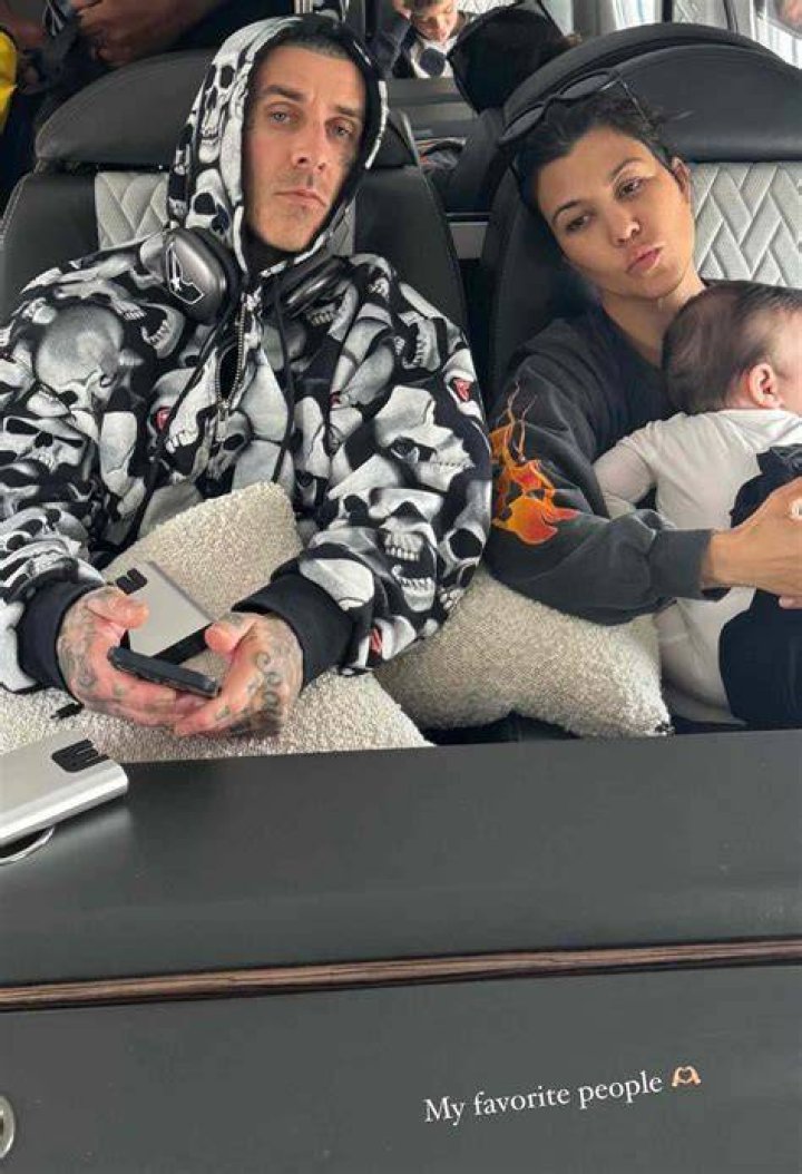 Was Kourtney Kardashian's Son Mason at her wedding with Travis Barker?